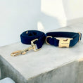 Bild in Galerie-Betrachter laden, Hundehalsband & Hundeleinen DEEP BLUE