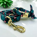 Bild in Galerie-Betrachter laden, Hundeleine und Hundehalsband FLOWER TIME