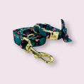Bild in Galerie-Betrachter laden, Hundeleine und Hundehalsband FLOWER TIME
