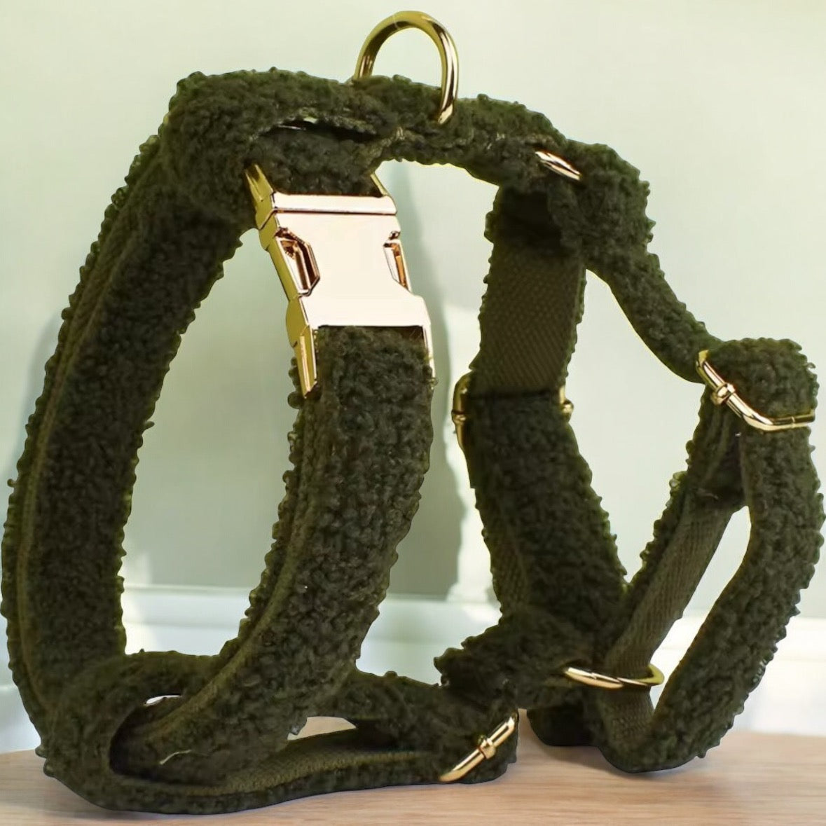 Hundegeschirr GRÜN SHEEP